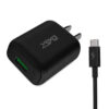 Cargador 220V Yexa Rush MOD-430 – 1 USB + cable tipo C - negro