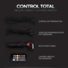 Hub splitter controladora ARGB PWM 9 puertos Sentey GS-1000 - cables Hub splitter controladora ARGB PWM 9 puertos Sentey GS-1000 - cables