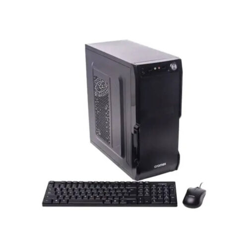Kit gabinete Mid Tower con fuente 600W + teclado + mouse Cromax CM-2801 - presentación
