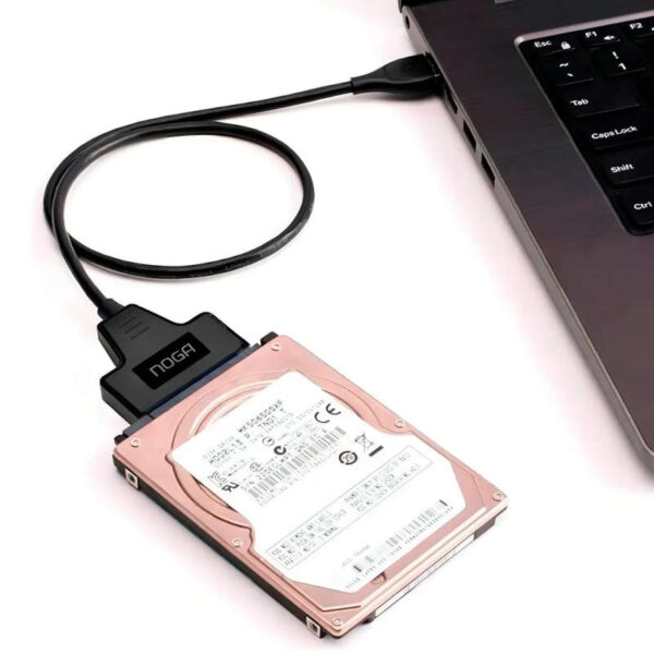 Adaptador SATA a USB 3.0 Noga - ejemplo de uso Adaptador SATA a USB 3.0 Noga - ejemplo de uso
