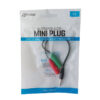 Adaptador divisor plug 3.5 a 2 jack 3.5 stereo Noga TR-1005 - bolsa