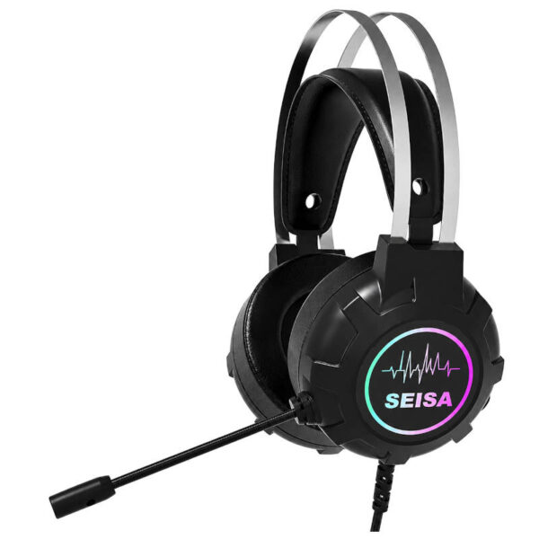 Auriculares gamer USB con micrófono Seisa E-7005A Auriculares gamer USB con micrófono Seisa E-7005A