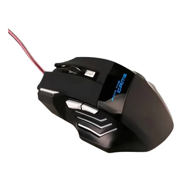 Mouse gamer USB G6 - vista lateral izquierda Mouse gamer USB G6 - vista lateral izquierda