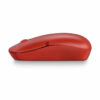 Mouse inalámbrico Multilaser MO289 - rojo - vista lateral Mouse inalámbrico Multilaser MO289