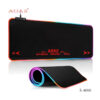 Mouse pad gamer RGB 80x30x0.4cm AOAS S4000 - sublimaciiones en rojo - presentación Mouse pad gamer RGB 80x30x0.4cm AOAS S4000 - sublimaciiones en rojo - presentación
