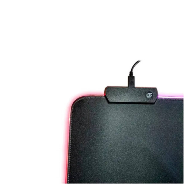 Mouse pad gamer RGB 80x30x0.4cm AOAS S4000 - vista de conexión usb Mouse pad gamer RGB 80x30x0.4cm AOAS S4000 - vista de conexión usb