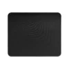 Mouse pad negro liso 25x21x0.2cm AJ L-16 - vista superior Mouse pad negro liso 25x21x0.2cm AJ L-16 - vista superior