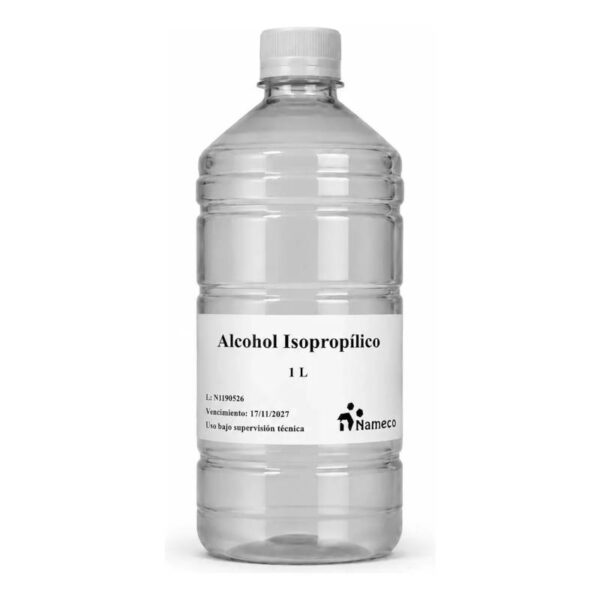 Alcohol isopropílico en botella 1 litro Nameco Alcohol isopropílico en botella 1 litro Nameco