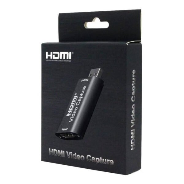 Capturadora de video HDMI FullHD - caja Capturadora de video HDMI FullHD - caja
