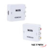 Conversor HDTV a AV (HDMI a RCA) Netmak NM-HD4 - conversor Conversor HDTV a AV (HDMI a RCA) Netmak NM-HD4