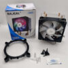 Cooler CPU RGB 90x90x25mm Bajeal A200 - contenido de la caja