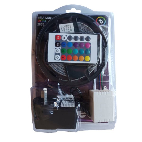 Kit tira LED 2835 RGB 5 Metros Bulltec 2835RGB - frente Kit tira LED 2835 RGB 5 Metros Bulltec 2835RGB - frente