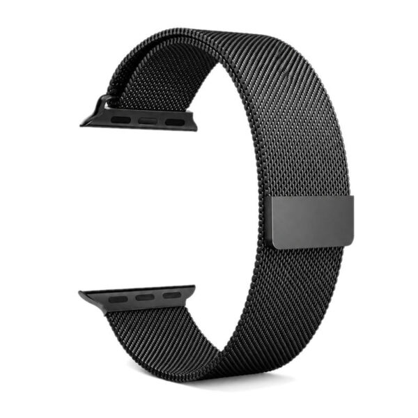 Malla de reloj de metal negro MODS-756 Malla de reloj de metal negro MODS-756