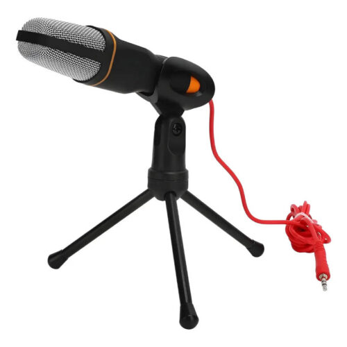 Micrófono condenser con trípode Seisa SF-666 - presentación