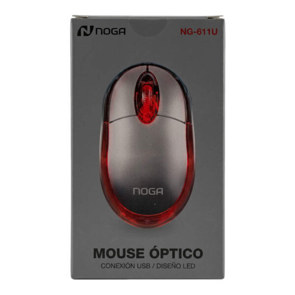 Mouse USB Noga NG-611U - caja Mouse USB Noga NG-611U - caja