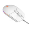 Mouse gamer RGB 3600dpi Netmak NM-EXPERT-W - vista lateral posterior Mouse gamer RGB 3600dpi Netmak NM-EXPERT-W - vista lateral posterior