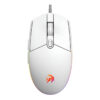 Mouse gamer RGB 3600dpi Netmak NM-EXPERT-W - vista superior Mouse gamer RGB 3600dpi Netmak NM-EXPERT-W - vista superior