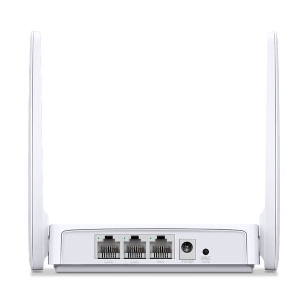 Router Wireless multimodo 433Mbps Mercusys MR20 - vista trasera Router Wireless multimodo 433Mbps Mercusys MR20