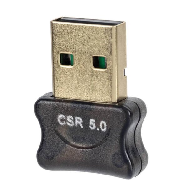 Adaptador Bluetooth 5.0 para computadora CM701 - vista frontal Adaptador Bluetooth 5.0 para computadora CM701 - vista frontal