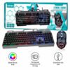 Combo de mouse y teclado USB gamer Seisa CMK-198 - presentación Combo de mouse y teclado USB gamer Seisa CMK-198 - presentación