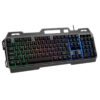 Combo de mouse y teclado USB gamer Seisa CMK-198 - teclado - vista lateral Combo de mouse y teclado USB gamer Seisa CMK-198 - teclado - vista lateral
