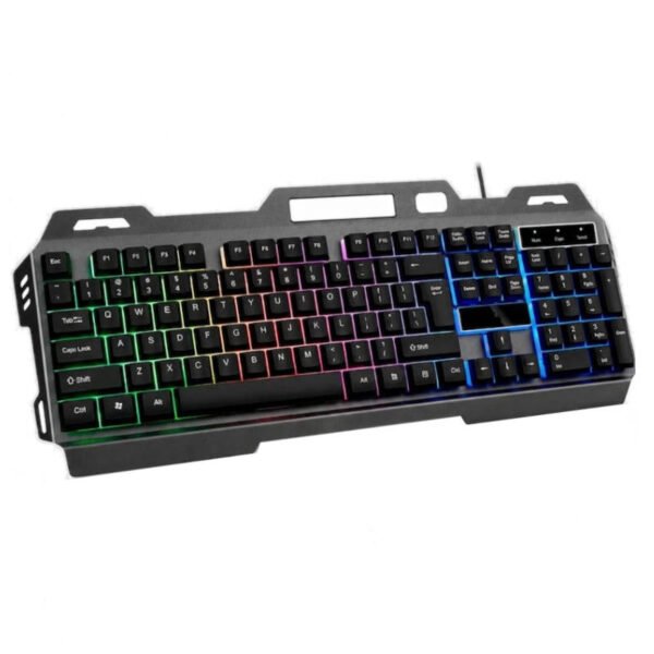 Combo de mouse y teclado USB gamer Seisa CMK-198 - teclado - vista lateral Combo de mouse y teclado USB gamer Seisa CMK-198 - teclado - vista lateral