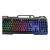 Combo de mouse y teclado USB gamer Seisa CMK-198 - teclado - vista superior - encendido Combo de mouse y teclado USB gamer Seisa CMK-198 - teclado - vista superior - encendido