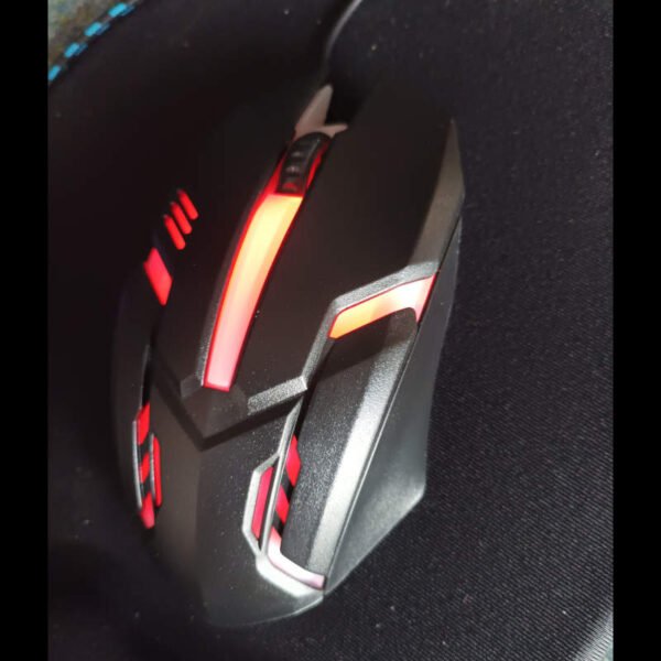Mouse gamer retroiluminado S1 - retroiluminado en rojo Mouse gamer retroiluminado S1 - retroiluminado en rojo