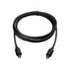 Cable de audio digital óptico Toslink 2m Netmak NM-C101