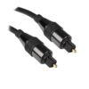 Cable de audio digital óptico Toslink 2m Netmak NM-C101 - extremos