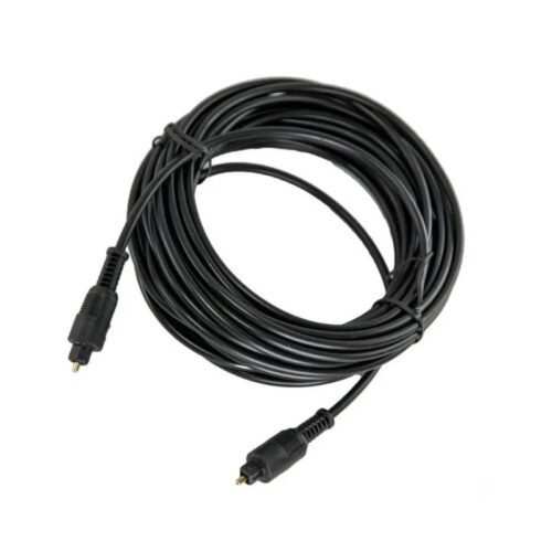 Cable de audio digital óptico Toslink 3m Netmak NM-C101-3 Cable de audio digital óptico Toslink 3m Netmak NM-C101-3