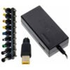 Cargador universal para notebook Time TMCN 901 - puntas en detalle Cargador universal para notebook Time TMCN 901 - puntas en detalle
