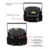 Laser Multipuntos Mini Autorítmico Ogaan XL09D - partes Laser Multipuntos Mini Autorítmico Ogaan XL09D - partes
