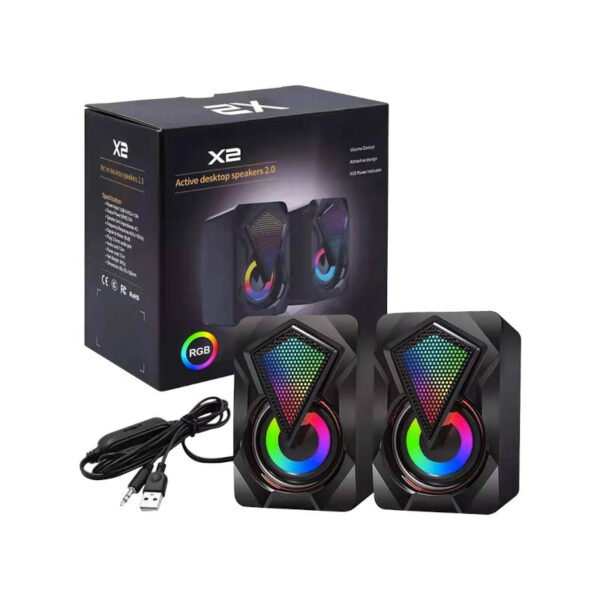 Parlantes para PC USB Kisonli Parlantes para PC USB Kisonli