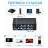 Splitter VGA 4 puertos - posibilidades de uso Splitter VGA 4 puertos - posibilidades de uso
