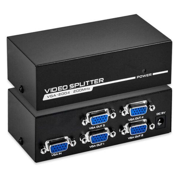 Splitter VGA 4 puertos - presentación Splitter VGA 4 puertos - presentación